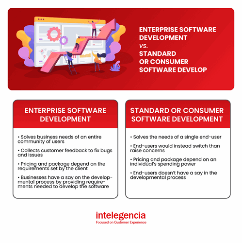 Enterprise Software Development vs. Standard Software Development
